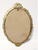 антикварное зеркало в бронзовой раме