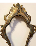 Антикварная бронзовая рама для зеркала Германия