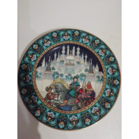 Коллекционная фарфоровая тарелка Русские сказки Heinrich Германия