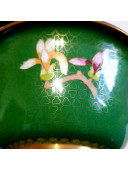 Антикварная ваза, конфетница Cloisonne / Клаузоне / Латунь / Эмаль