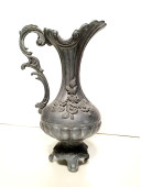 Старинная оловянная ваза / кувшин