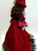 Фарфоровая кукла Анжелика коллекционная