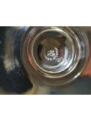 Пивной бокал с оловянной крышкой из цветного хрусталя, декорирован оловом