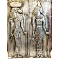 Египетская картина / чеканка по олову