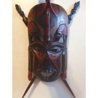 Африканская маска из чёрного дерева, Кения