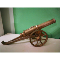 Бронзовая пушка артиллерийская сувенир