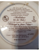 Фарфоровая коллекционная тарелка  Kaiser