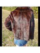 Полушубок норковый mink