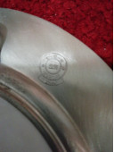 Коллекционная фарфоровая тарелка панно в олове Заяц А. Дюррэр
