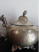 Английская посеребряная чайная посуда 19 век
