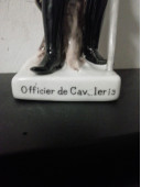 Фарфоровая статуэтка Офицер Французской армии  Тюрингия