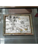 Серебряная картина Creazionu artistiche 925 серебро ,