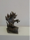 Оловянная статуэтка Пятиголовый дракон